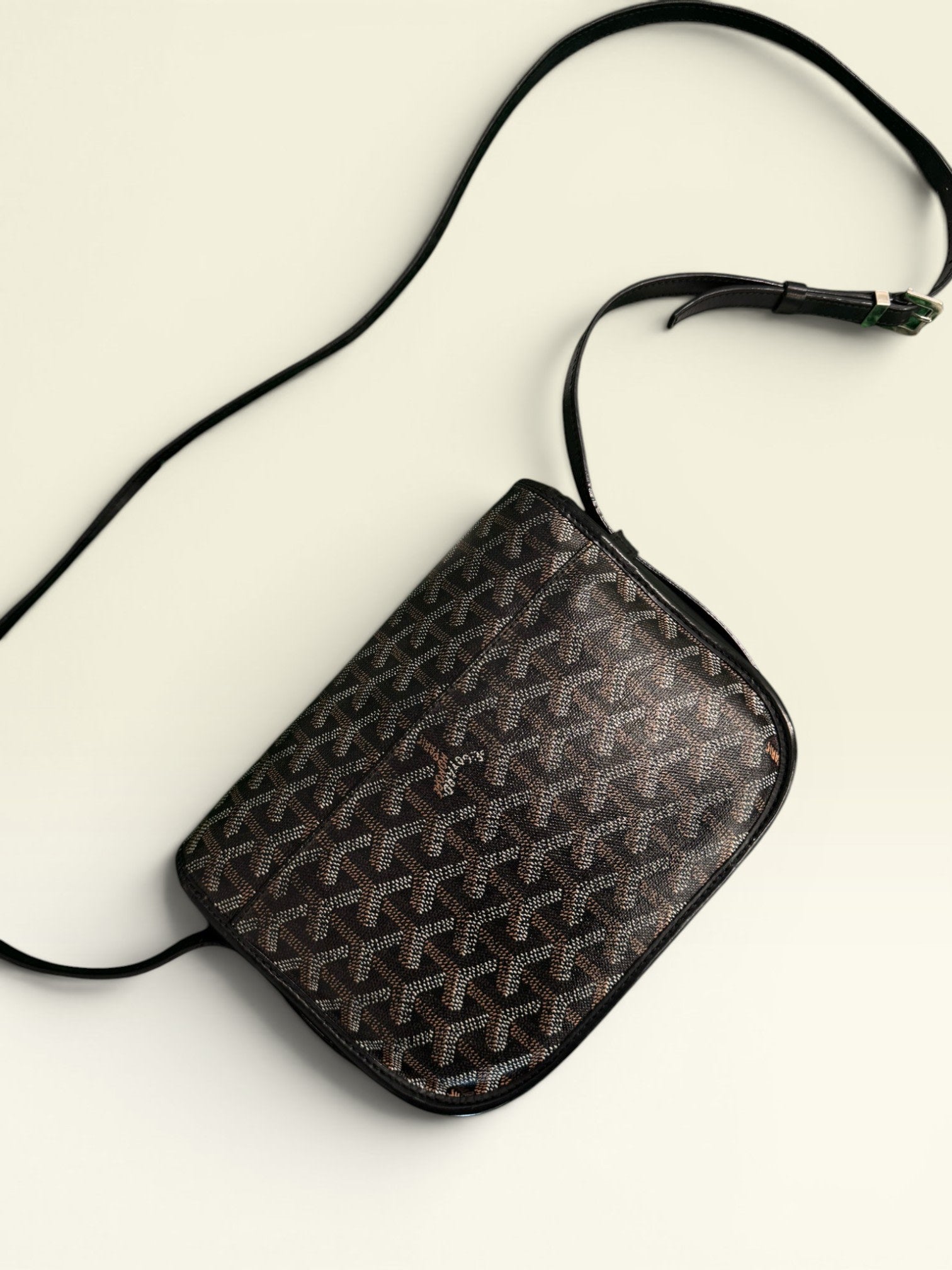 Goyard Belvedere PM Messenger Bag Black