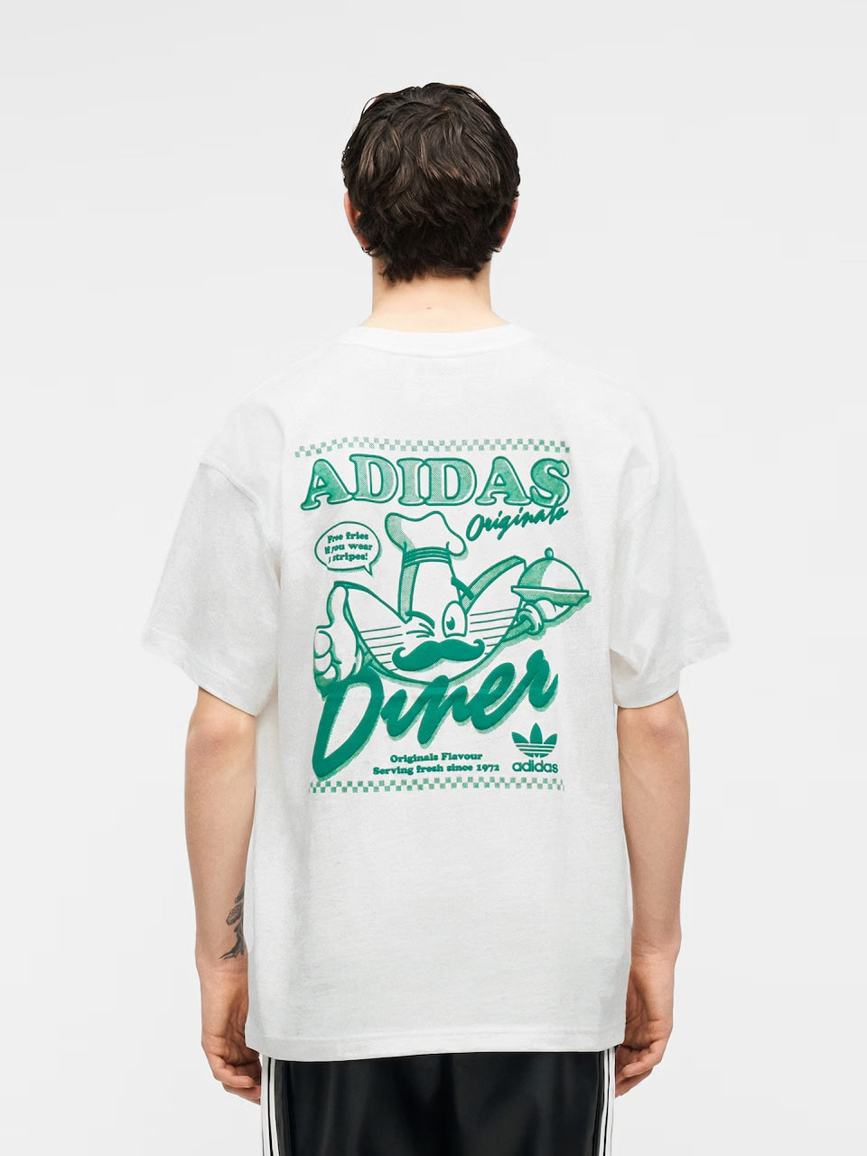 Adidas Originals “Diner” T-shirt – Oversized Fit