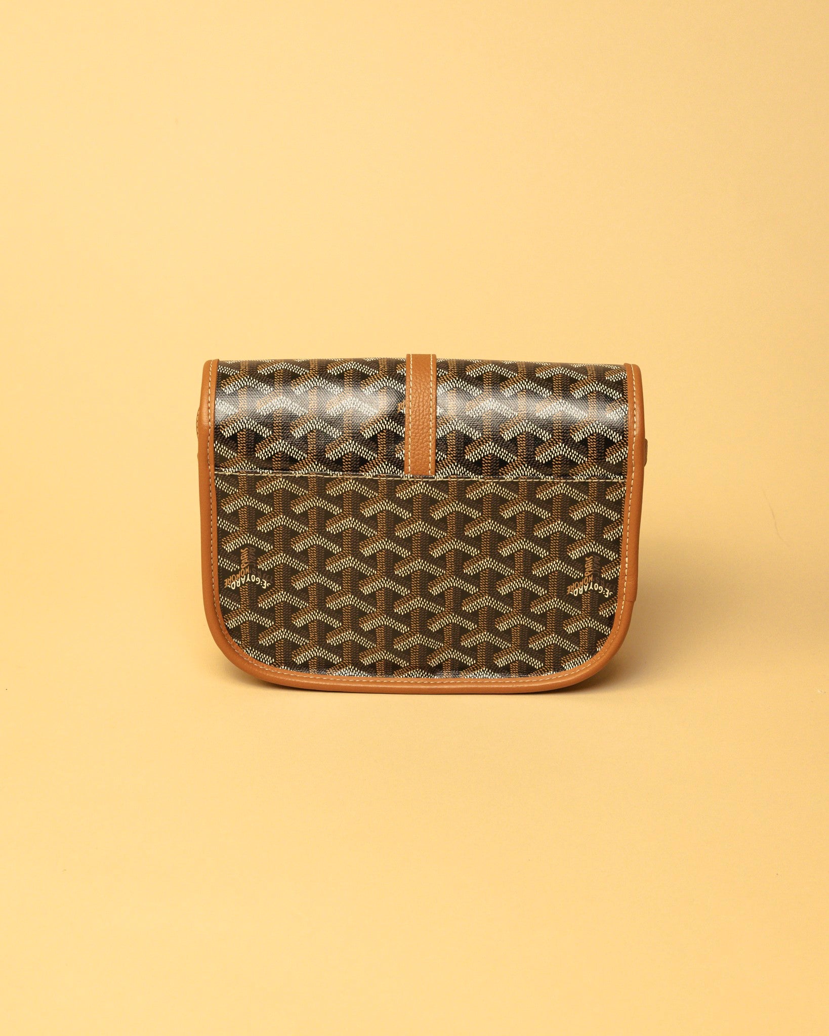 Goyard Belvedere IIPM Messenger Bag Black Gold