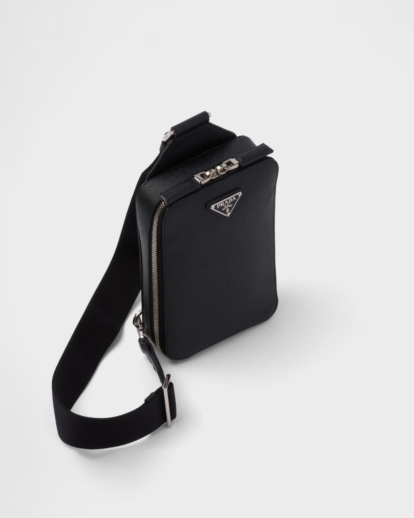 Prada Brique Saffiano leather bag