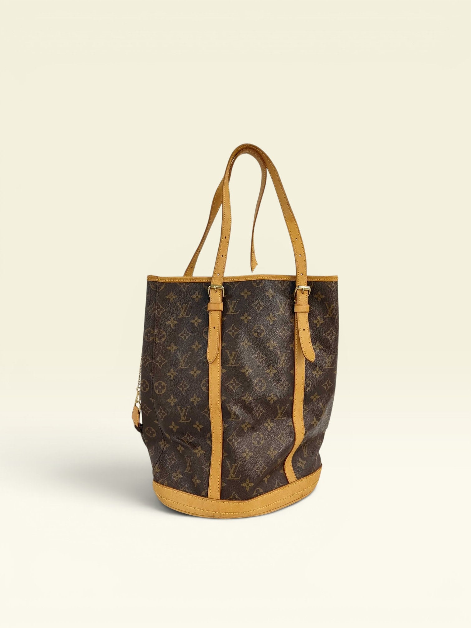 Louis Vuitton Monogram Bucket with Pouch Tote Bag