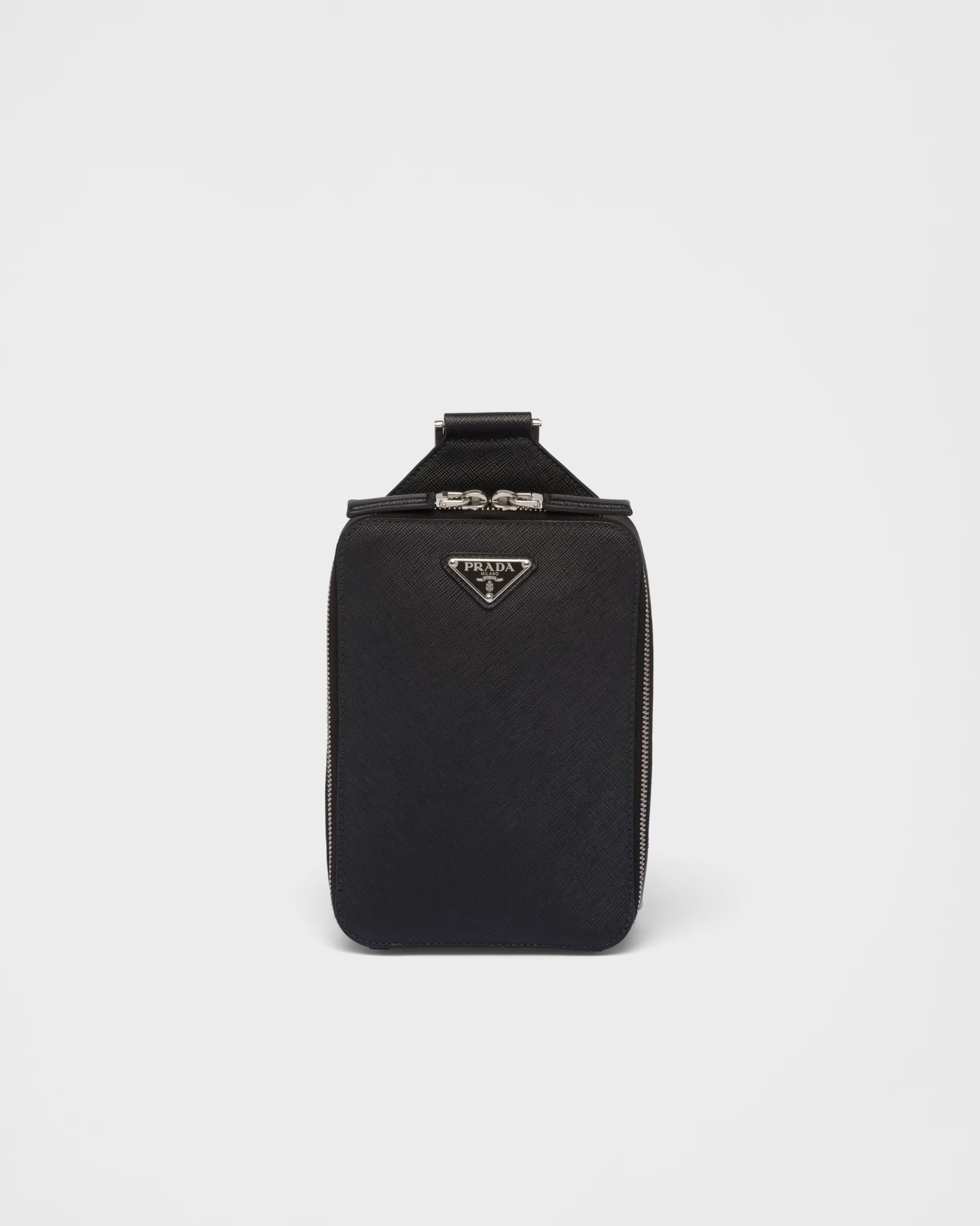 Prada Brique Saffiano leather bag