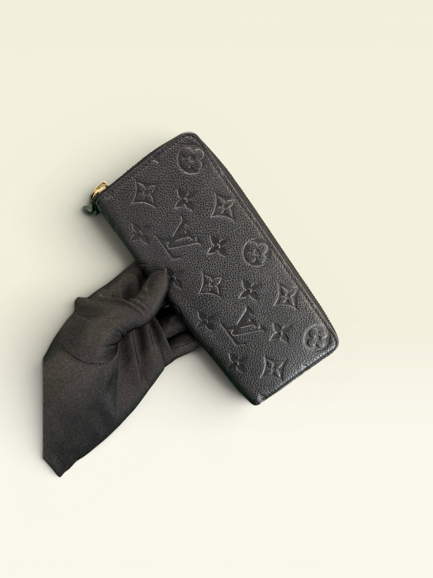 Louis Vuitton Monogram Empreinte Zippey Wallet
