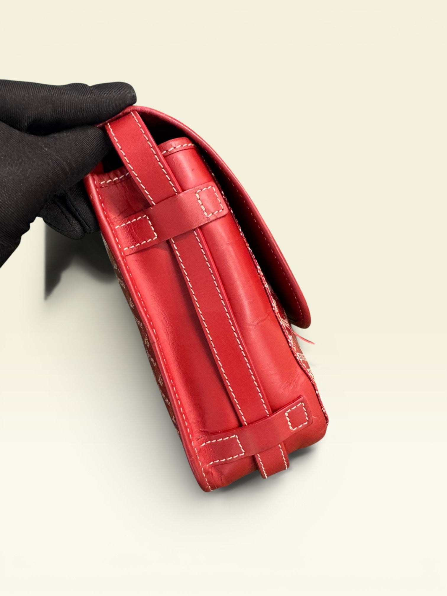 Goyard Belvedere MM Messenger Red