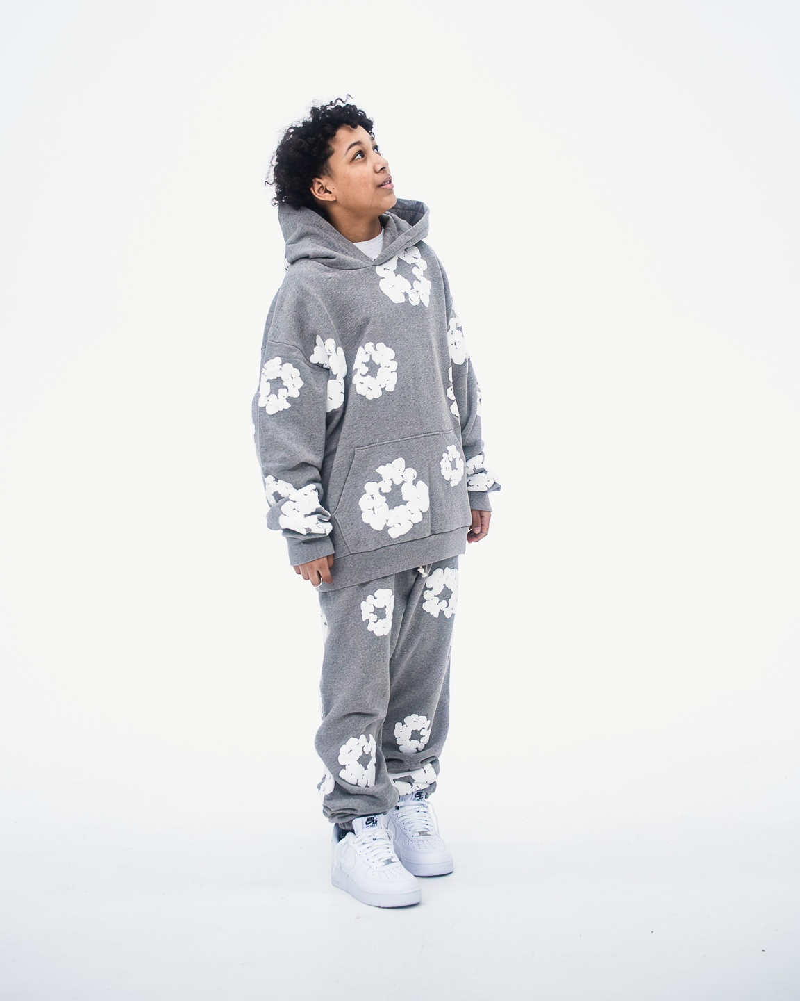 Denim Tears The Cotton Wreath Sweatshirt Grey