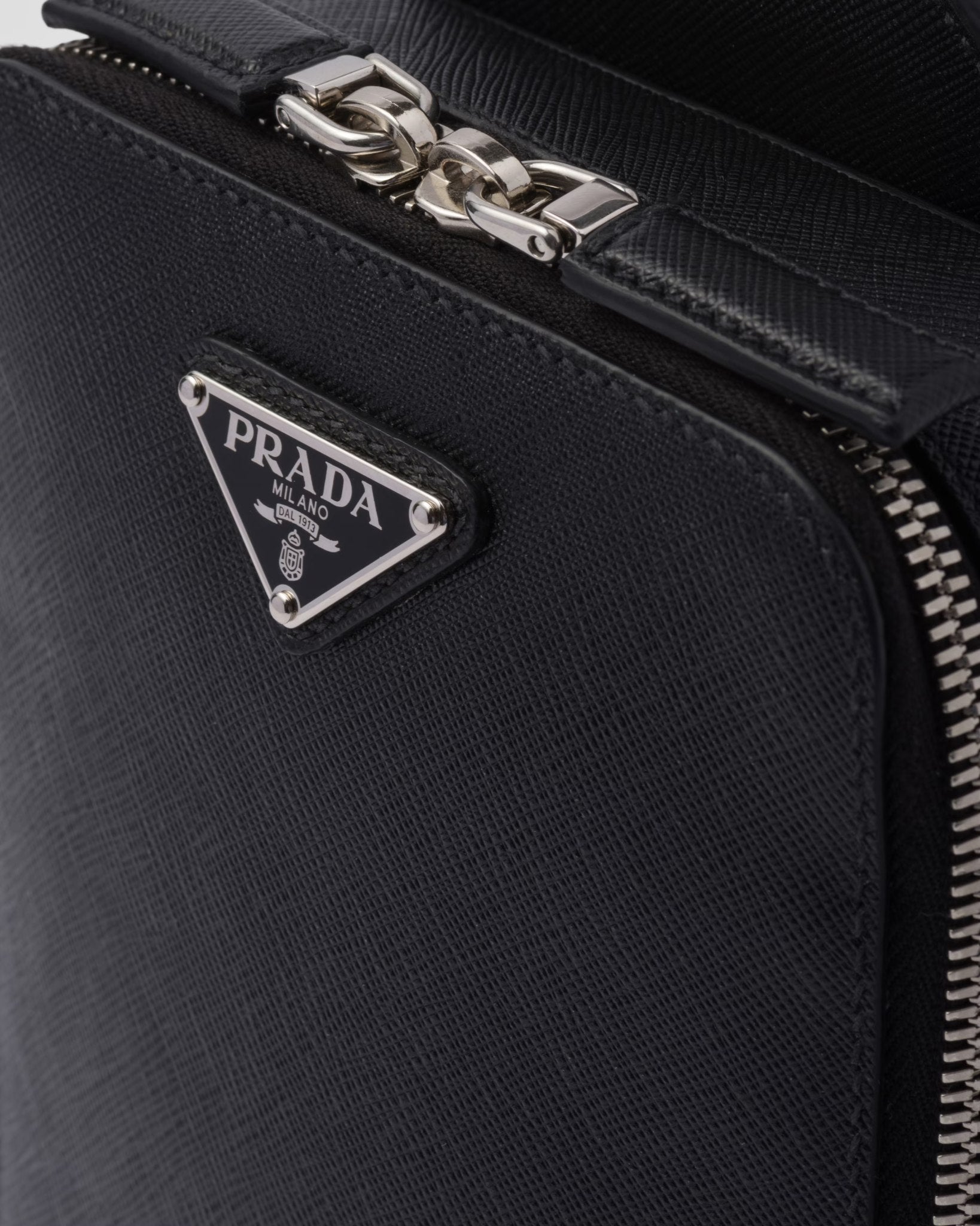 Prada Brique Saffiano leather bag