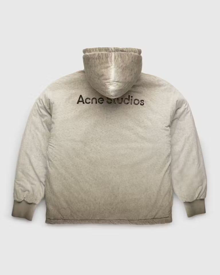 Acne Studios - Padded Hoodie Dusty Brown