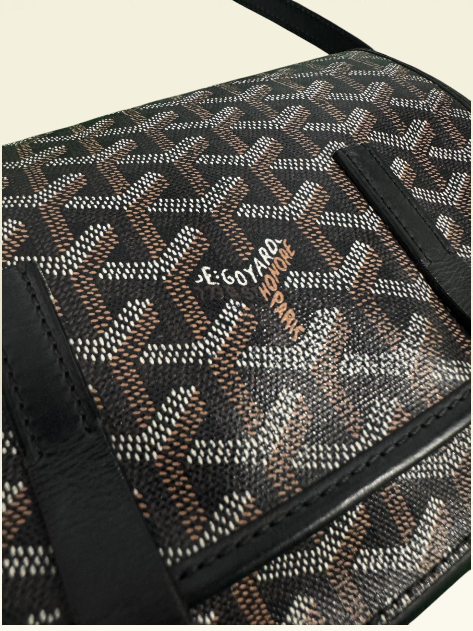 Goyard Belvedere PM Messenger Bag Black