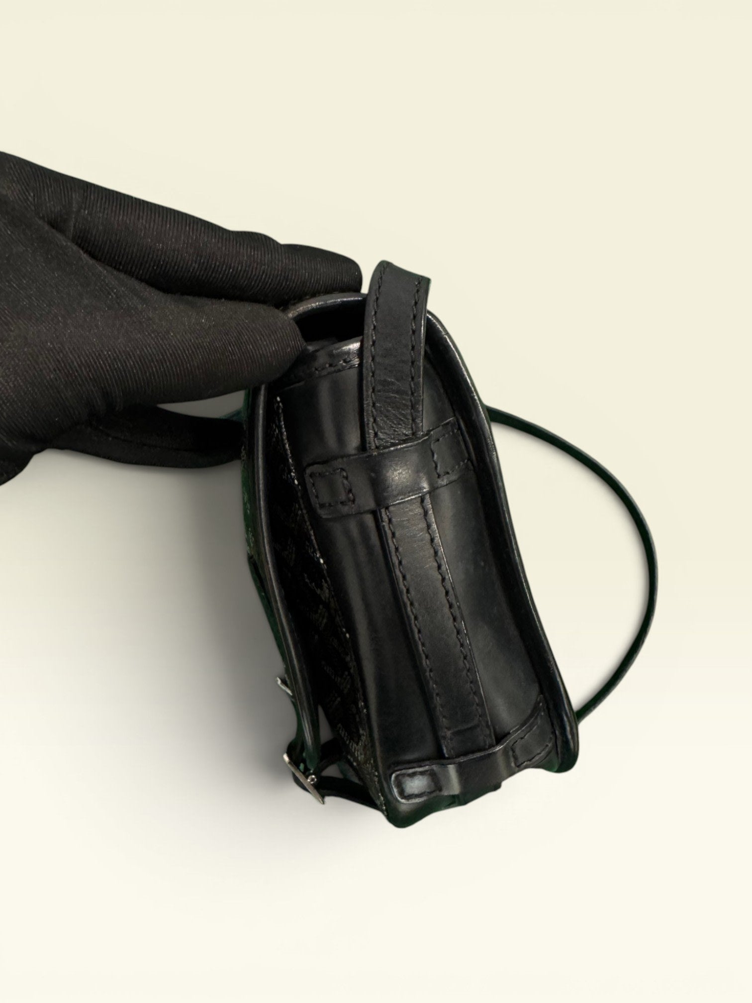 Goyard Belvedere PM Messenger Bag Black