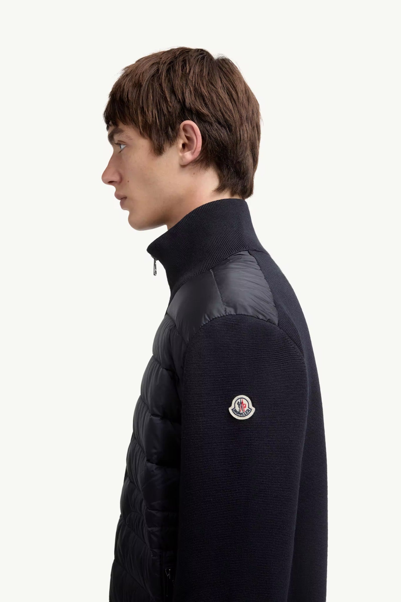 Moncler - Tricot Padded Zip-Up Cardigan