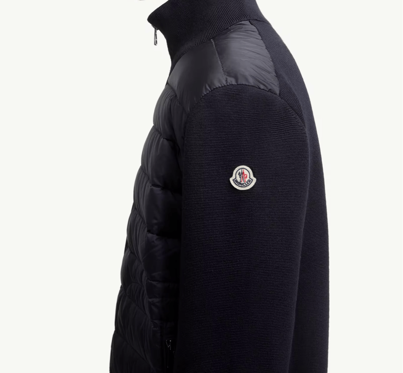 Moncler - Tricot Padded Zip-Up Cardigan