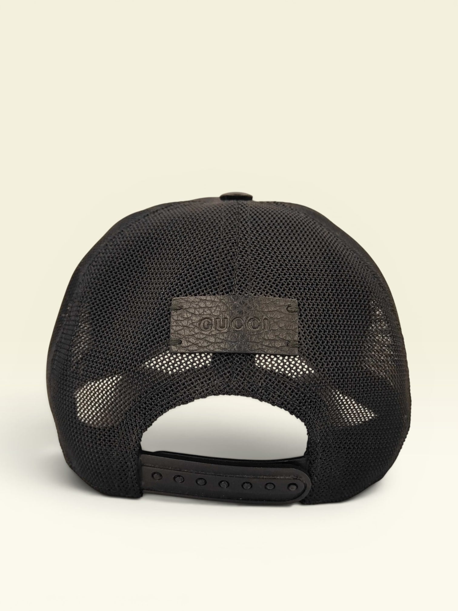 GUCCI GG Pattern Mesh Cap L
