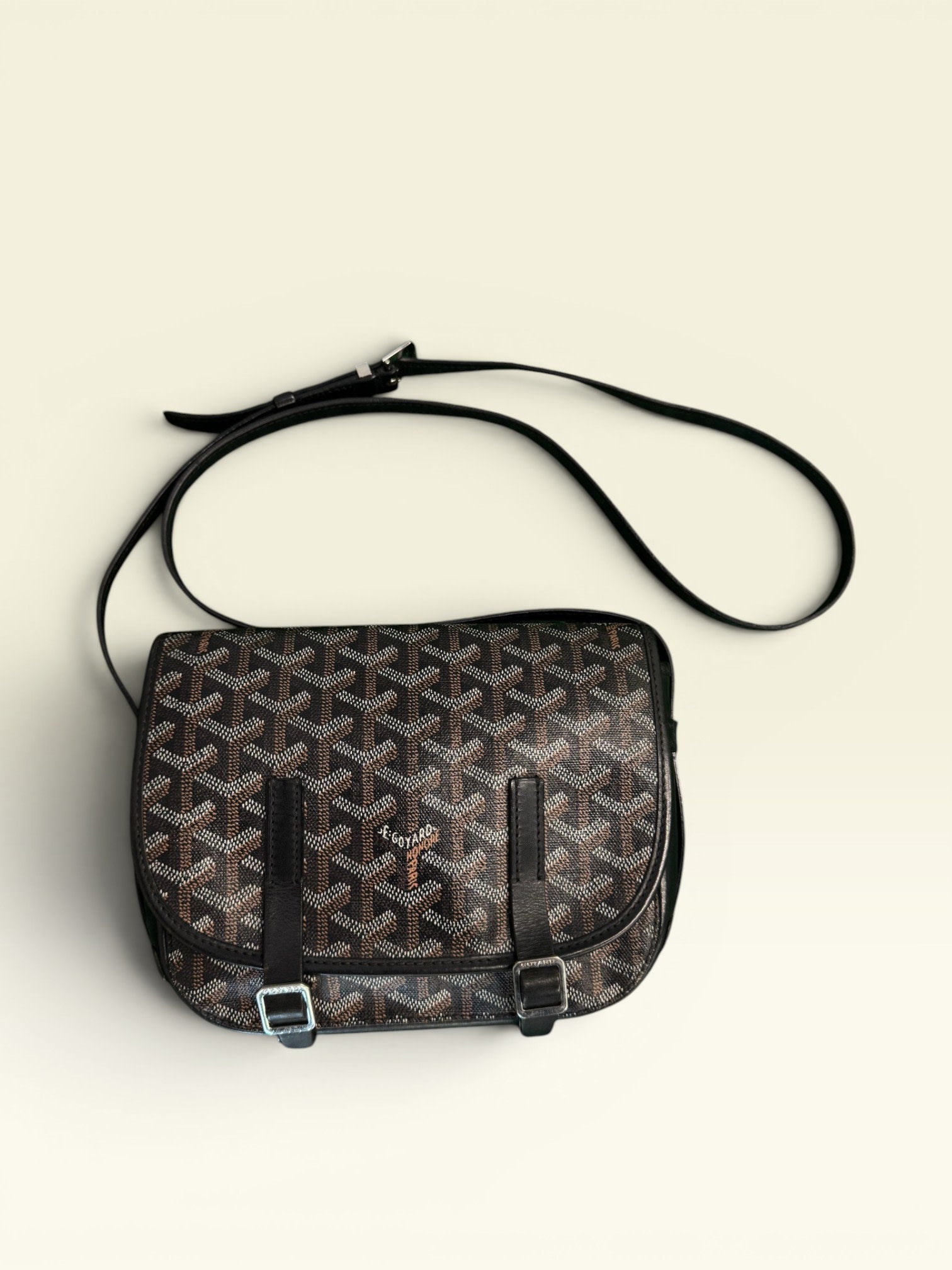 Goyard Belvedere PM Messenger Bag Black