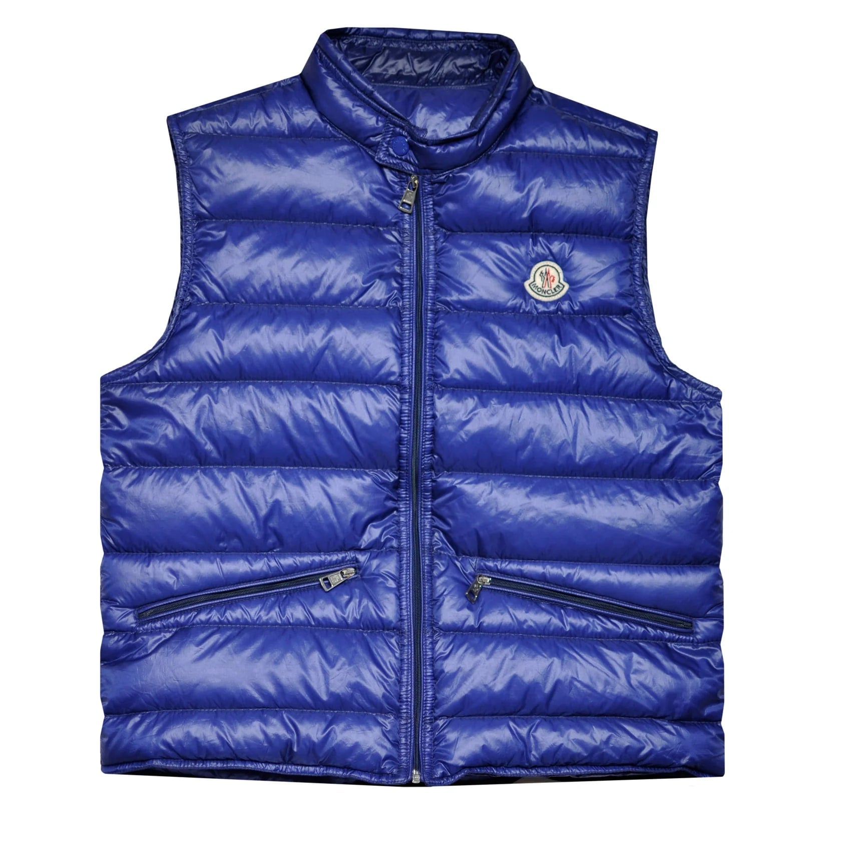 Moncler Gui Down Vest Blue