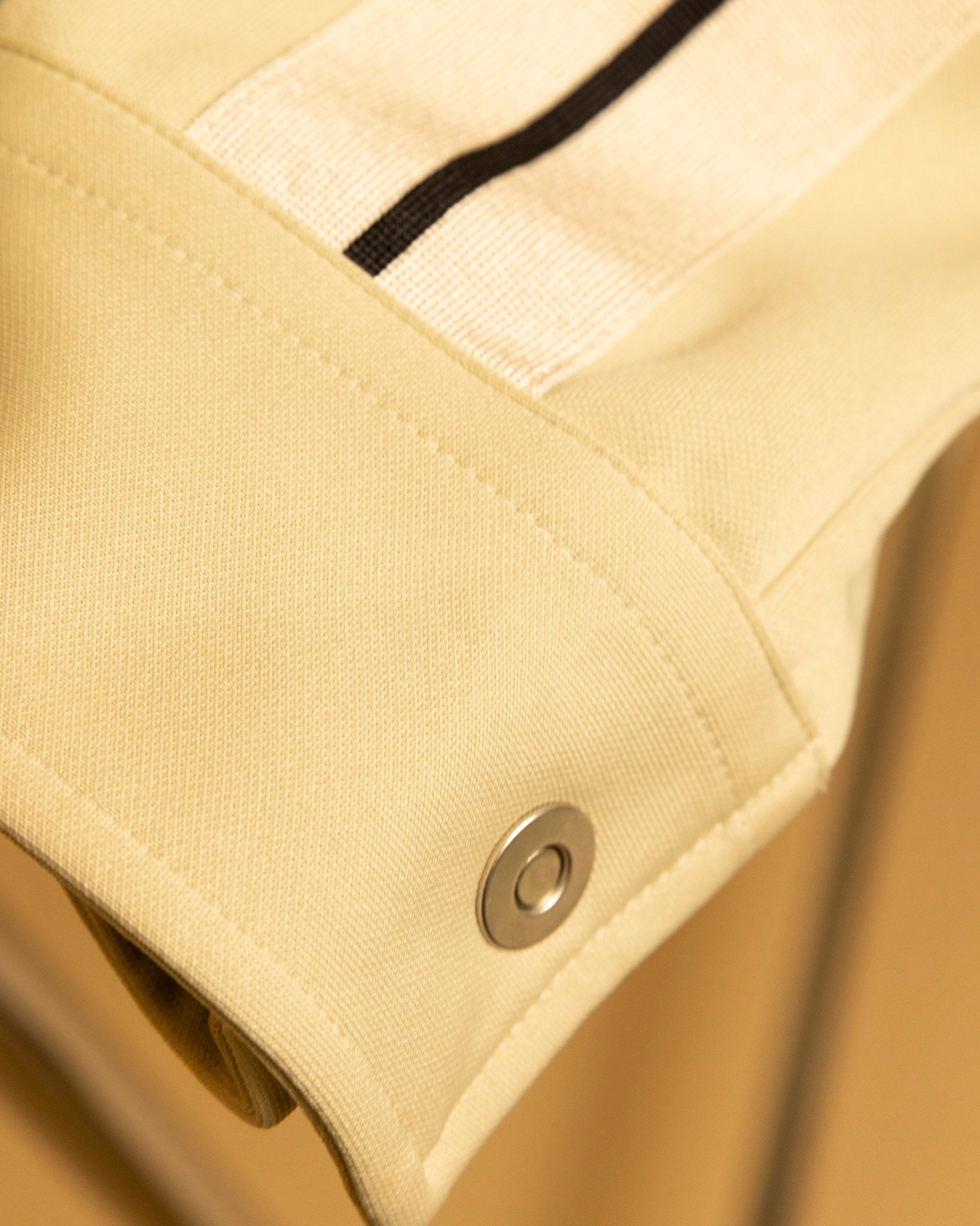 Palm Angels Track Button-Up Shirt – Beige