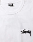 Stussy Fuzzy Dice Tee White