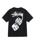 Stussy Fuzzy Dice Tee Black