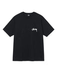 Stussy Fuzzy Dice Tee Black