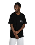 Stussy Fuzzy Dice Tee Black