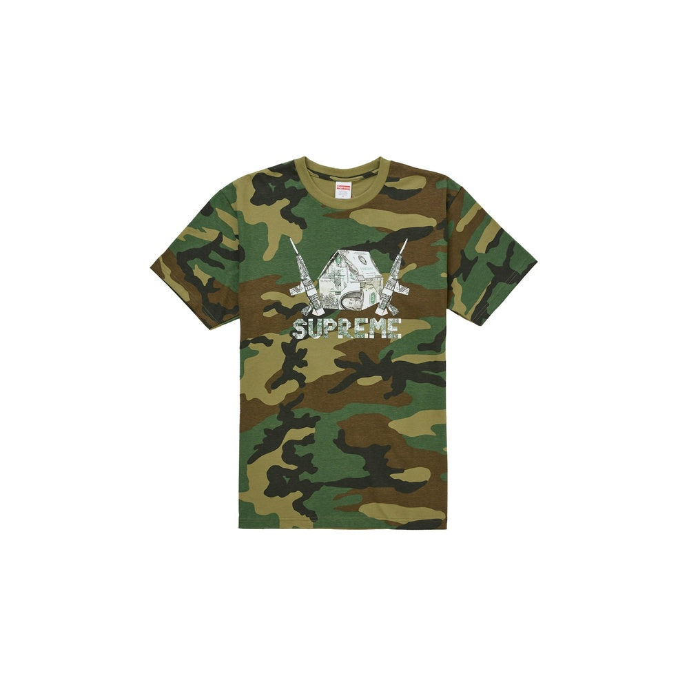 Supreme Origami Tee Woodland Camo – South Soles