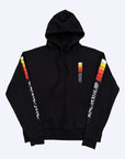 CHROME HEARTS GRADIENT HOLLYWOOD LOGO HOODIE (FITS S-M)