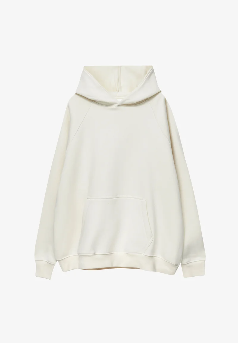 Pull & Bear Vit Hoodie