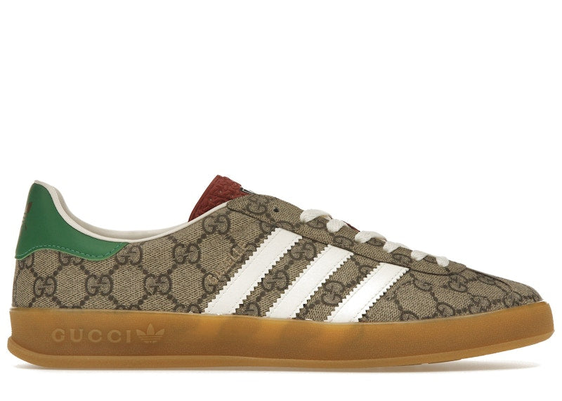 adidas x Gucci Gazelle Beige GG Monogram