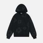 Denim Tears Cotton Wreath Hoodie Black Monochrome
