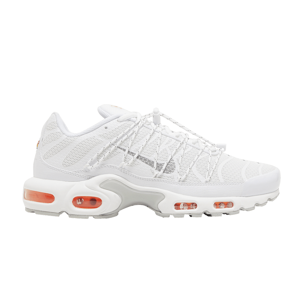 nike air max plus orange and white