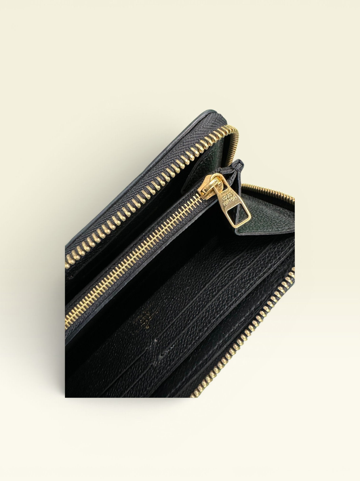 Louis Vuitton Monogram Empreinte Zippey Wallet