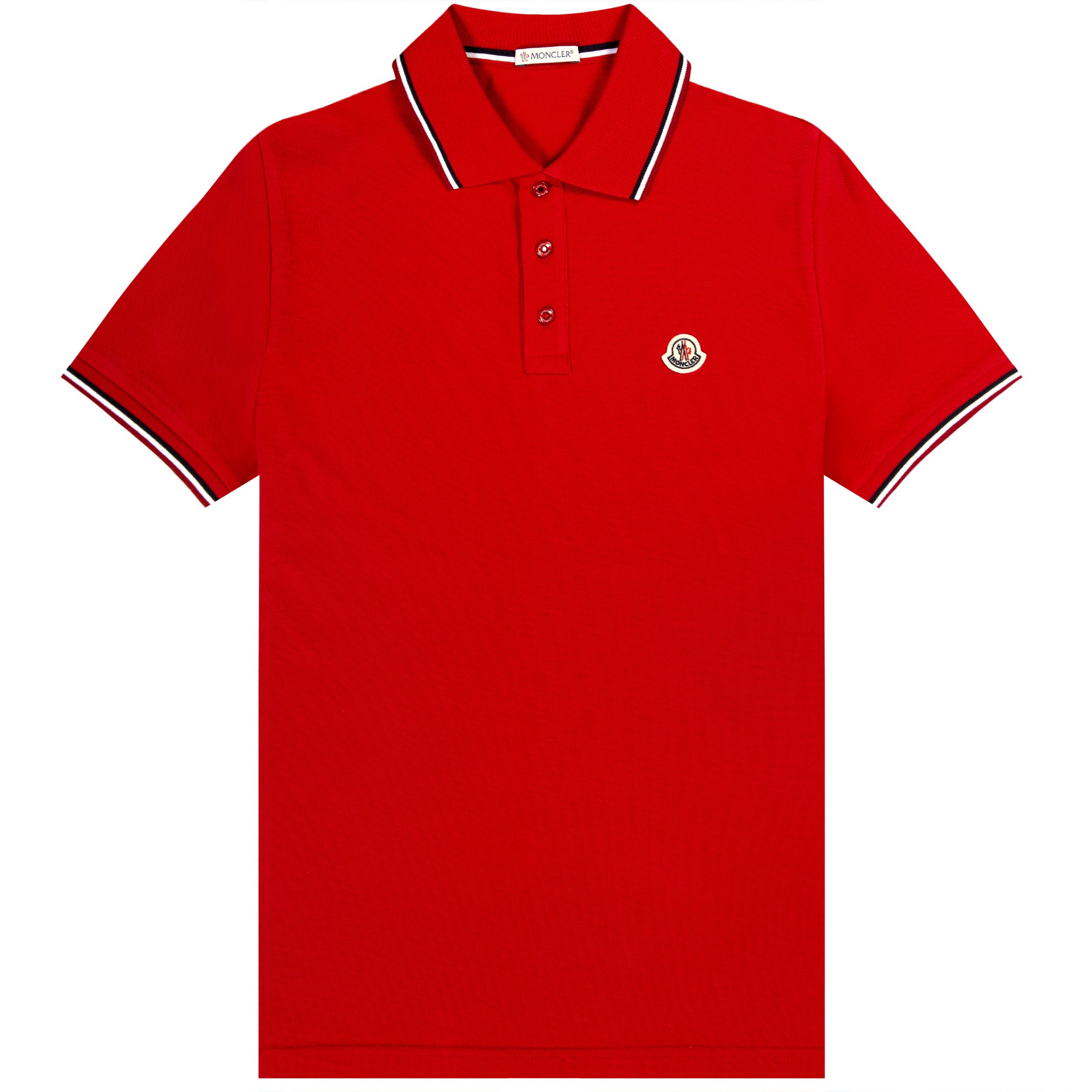 Moncler SS Polo Red