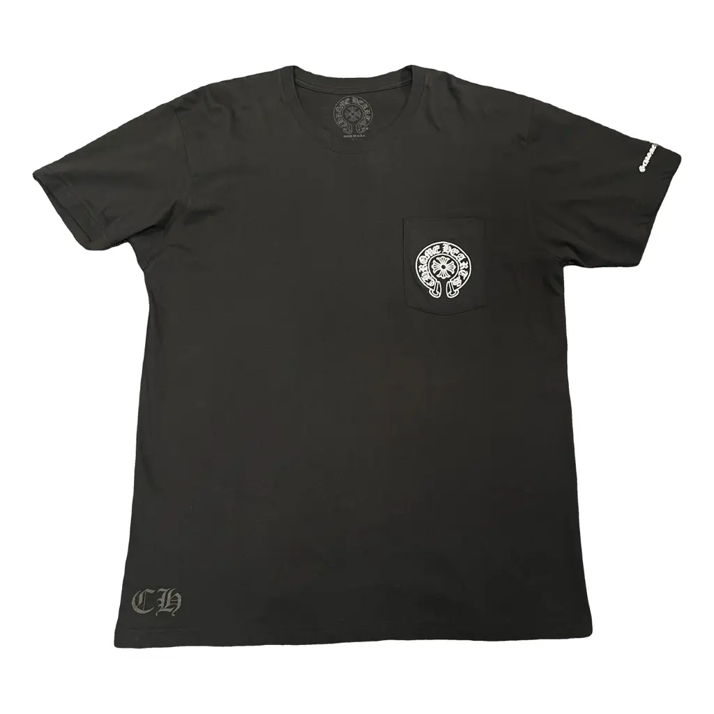 Chrome Hearts Logo Tee Black