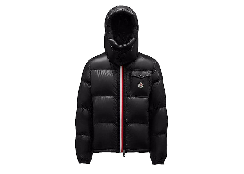 Moncler Montbeliard Short Down Jacket Black