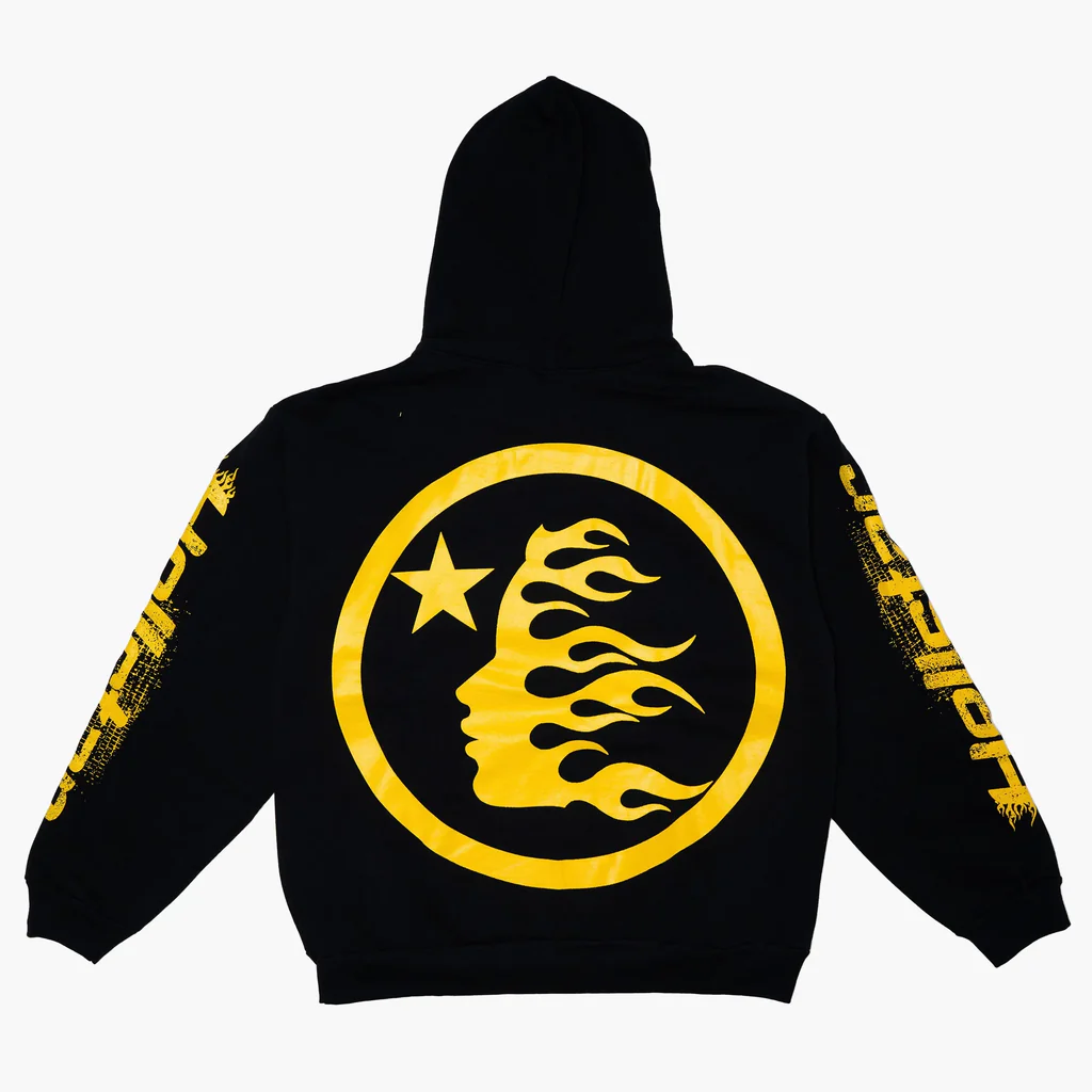 Hellstar Speed Hoodie Navy/Gold