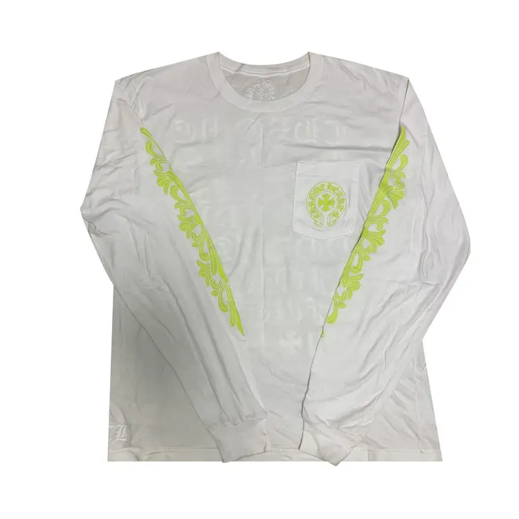 Chrome Hearts Green White Neon Long Sleeve