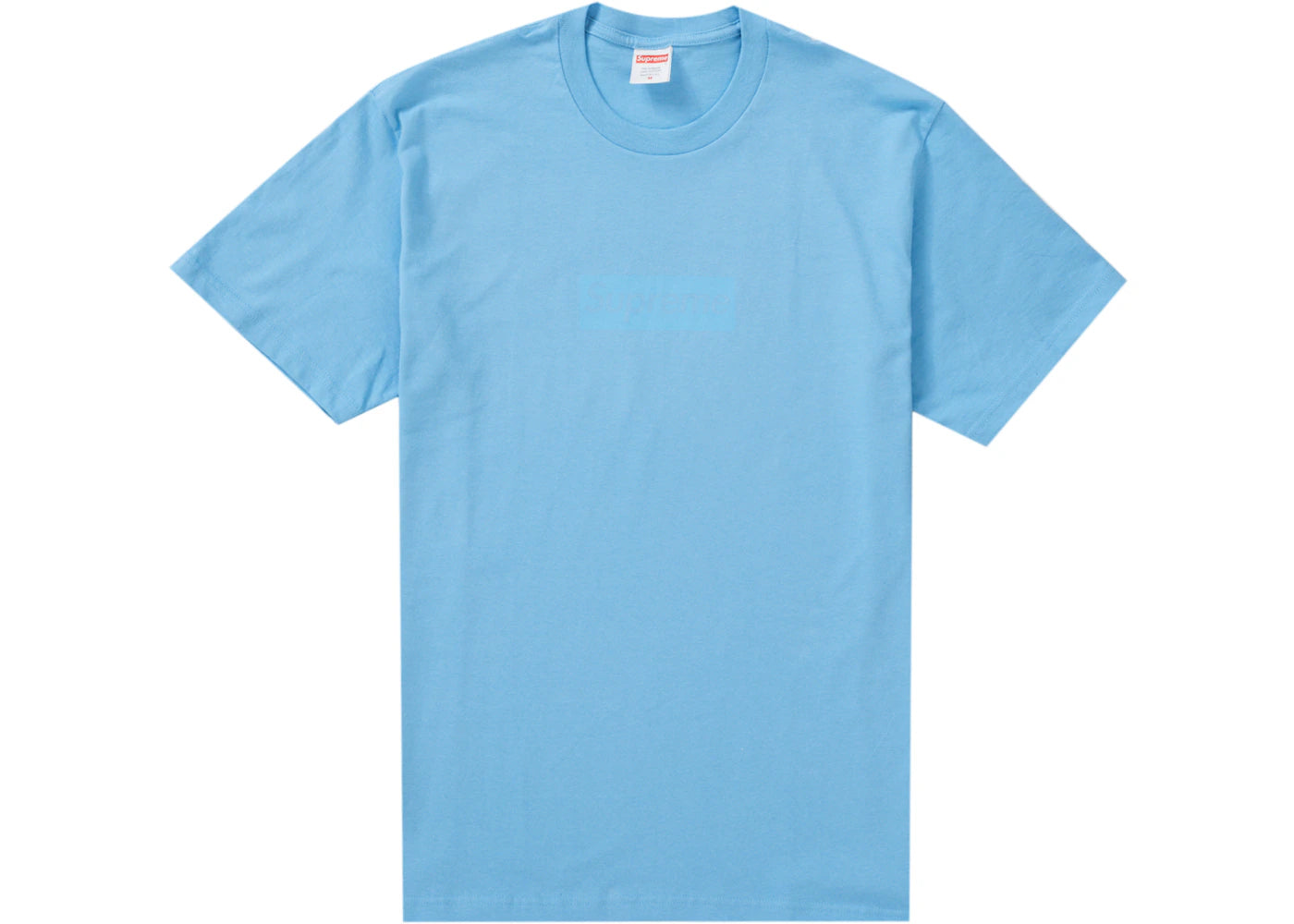 Supreme Tonal Box Logo Tee Bright Blue