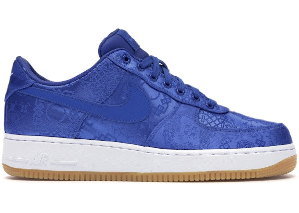 Nike Air Force 1 Low - CLOT Blue Silk