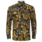 Versace Collection Men's Printed Silk Shirt