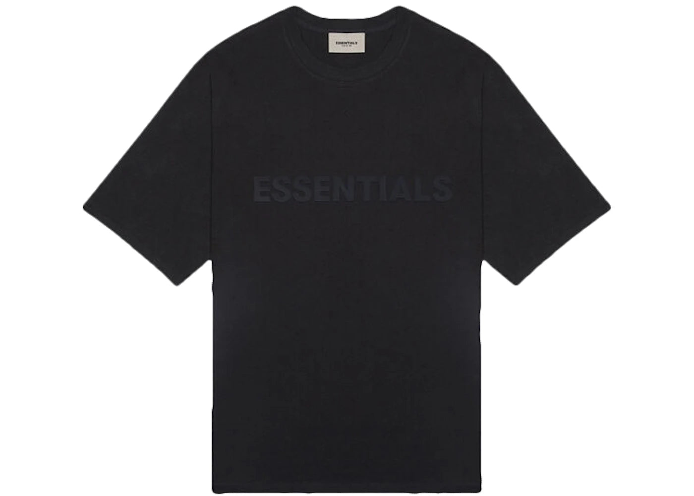 Fear of God Essentials 3D Silicon Applique Boxy T-Shirt Dark Slate/Stretch Limo/Black