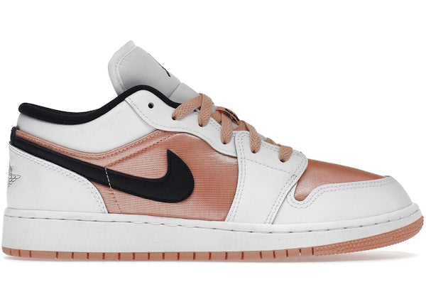 Jordan 1 Low - White Light Madder Root (GS)