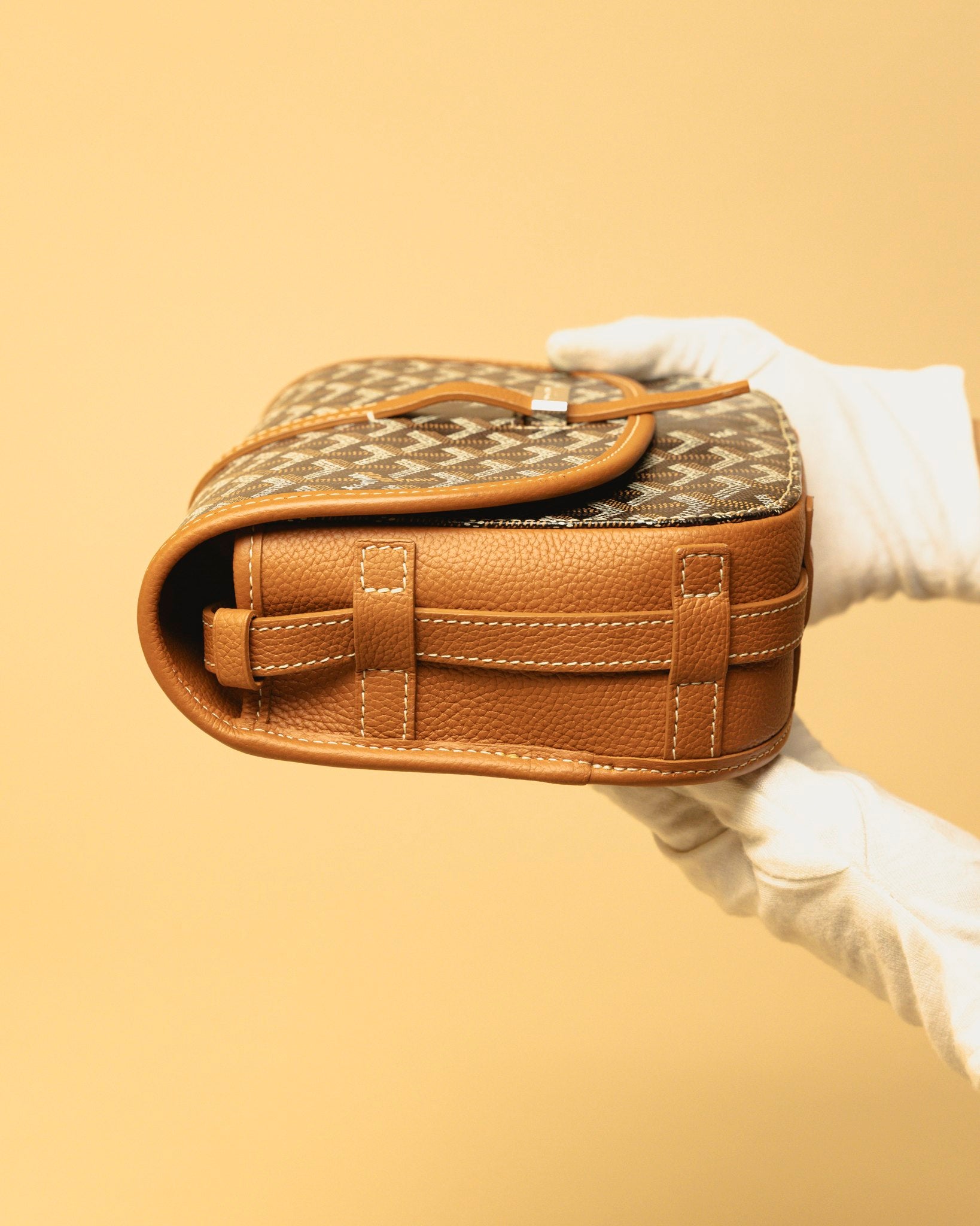 Goyard Belvedere IIPM Messenger Bag Black Gold