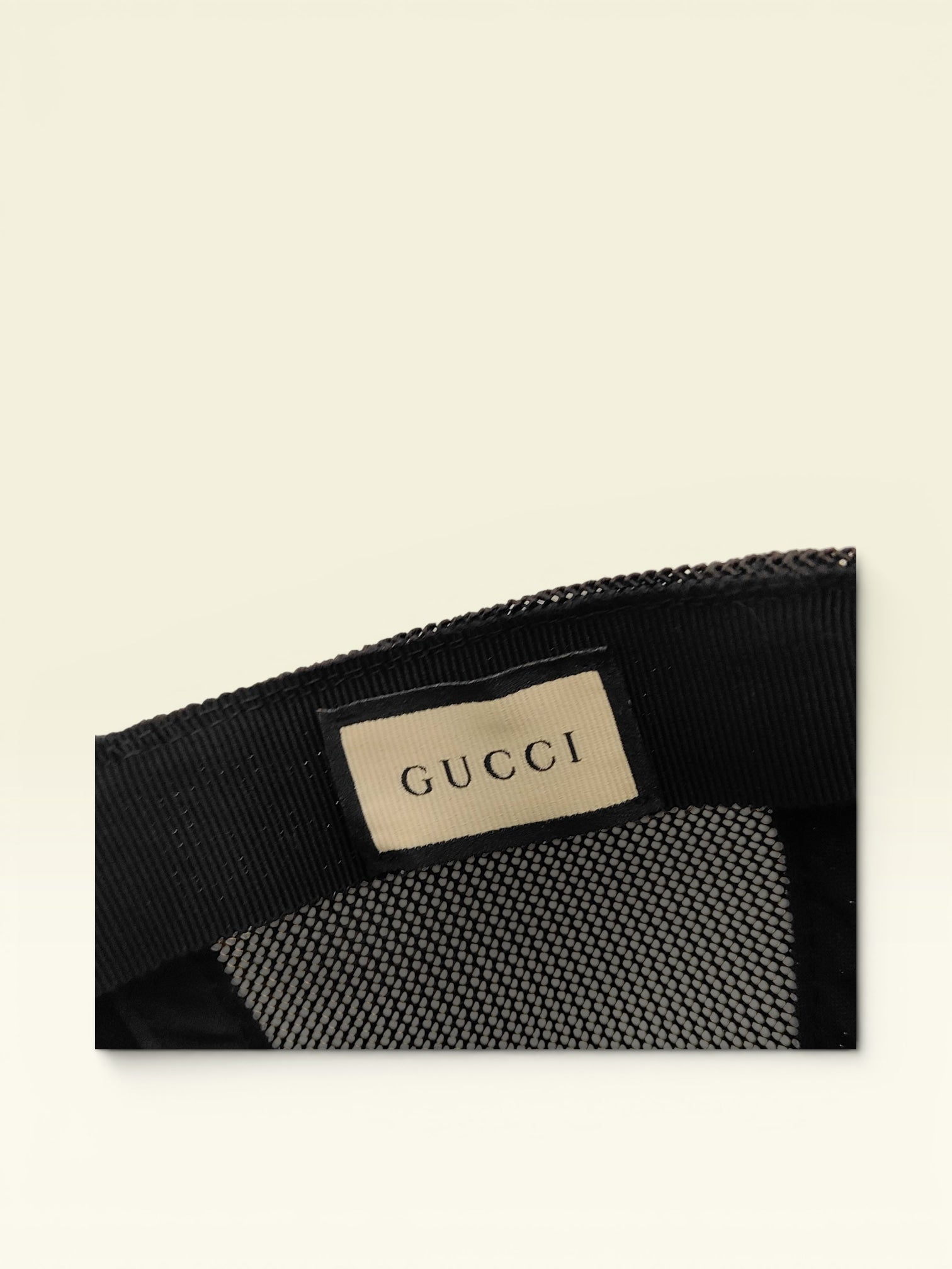GUCCI GG Pattern Mesh Cap L