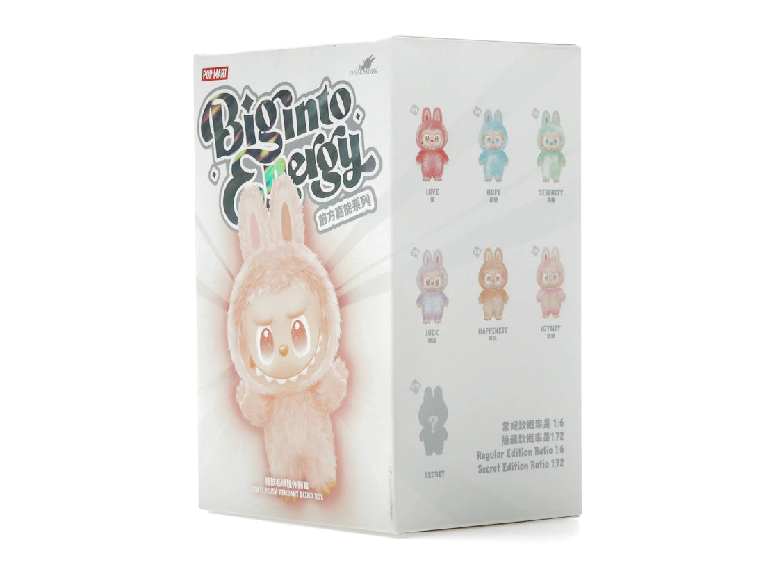 Pop Mart Labubu The Monsters Big into Energy Series Vinyl Plush Pendant Single Blind Box