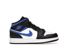 Air Jordan 1 Mid White Black Racer Blue (GS)