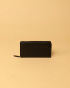 Gucci GG Zip Clutch Micro Guccissima Black