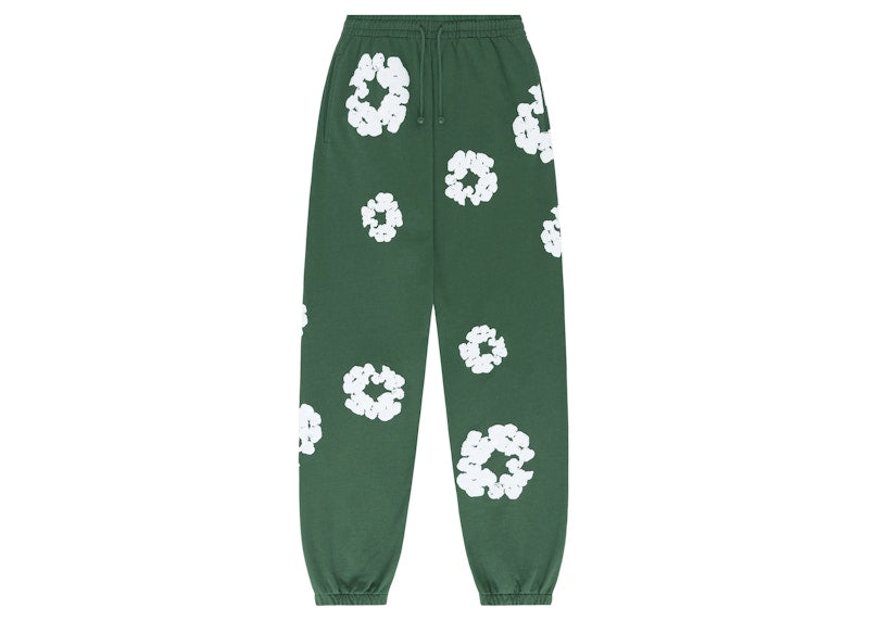 Denim Tears The Cotton Wreath Sweatpants Green