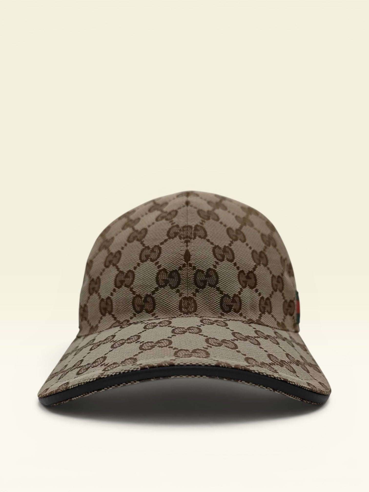 GUCCI Baseball Cap GG Canvas Sherry Line - Brown