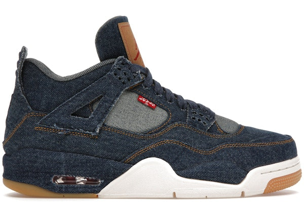 Jordan 4 Retro - Levi's Denim (Tag with Levi's Logo)