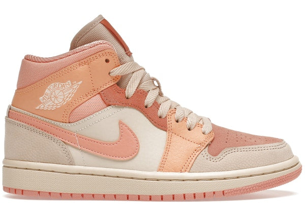 Jordan 1 Mid - Apricot Orange