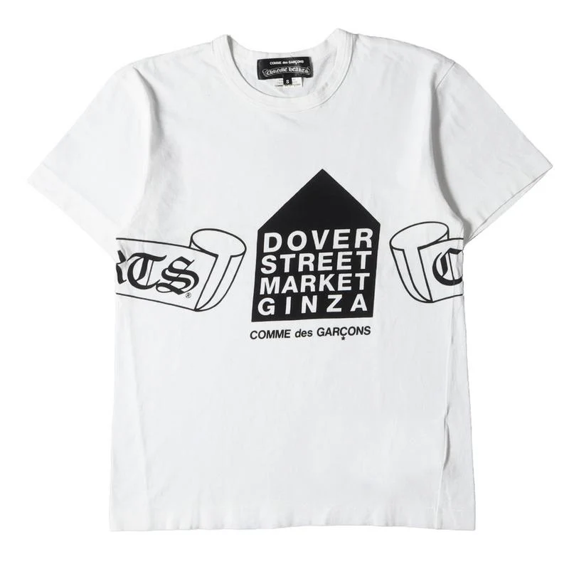 Chrome Hearts x Comme des Garcons Dover Street Market Collab White Tee